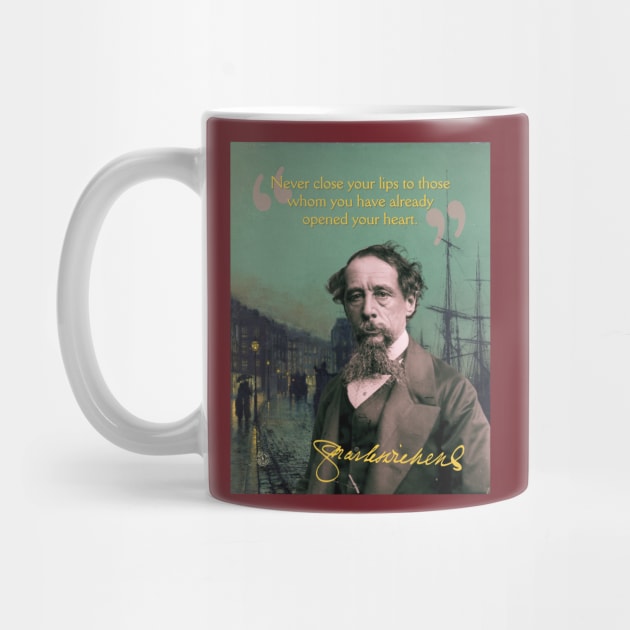 Charles Dickens Quote – Classic Literary Wisdom with a Victorian Aesthetic by TuncGK
